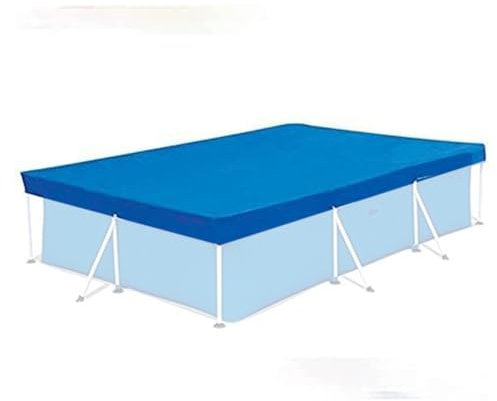 SUOGROLI Rectangular Pool Cover, Easy Set Swimming Pool Cover, Pool Heating for Water Heating, Frame Pool Cover for Garden,450 * 220cm,Blue