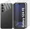 Lutree pour Samsung Galaxy S24 FE 5G Verre Trempé, 3+3 Pièces Protection écran + Caméra Arrière Protecteur Film, 9H Dureté HD Anti-Rayures sans Bulles Vitre Trempé Protecteurs d'écran