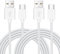 2 Pack Cable USB C para iPhone 16 Pro Max 15 Plus 1M/3.3FT, 18W 3A Cable Tipo C a USB Carga Rápida Datos, Cable Trenzado USB a USB C para Samsung Galaxy S23 S24 A55 A35 A15