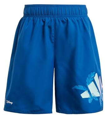 adidas Unisex Kids X Disney LILO and Stitch 5-INCH Badeshorts Dark Marine/Semi Flash Aqua 140