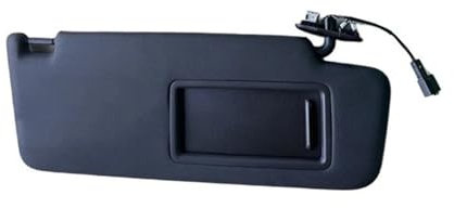 Innen Sonnenblende Für VW Für Golf 7 SportsVan Für Jetta MK7 Für T-Cross Für Passat B8 Für CC Für E-Golf Für T-Roc 5GG857551 Auto-Frontsonnenblende Mit Make-up-Spiegel Auto Visier Sonnenschutz(Schwarz