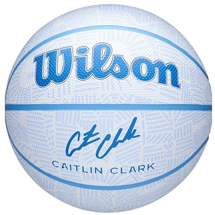 WILSON Caitlin Clark Envision Basketball - Blue, Size 6-28.5