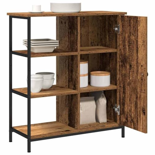 vidaXL Sideboard Altholz 70 x 30 x 80 cm | Jede Menge Raum, um deine Sachen unterzubringen, Hält lange und ist sehr stabil, Schickes Retro-Feeling