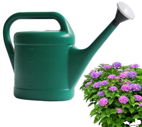 Arrosoir de Jardin, 10L Arrosoir en Plastique pour Intérieur et Extérieur avec Douchette d'arrosage Amovible et Bec Long, Arroser pour Fleurs de Jardin, Les Plants Succulentes