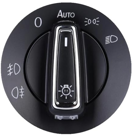 per VW per Interruttore fari Automatico Golf 7 con modulo sensore Luce Interruttore fari Auto Sensore 5GG941431B 5GG 941 431B