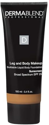 Dermablend Leg and Body Makeup, 45W Tan Honey