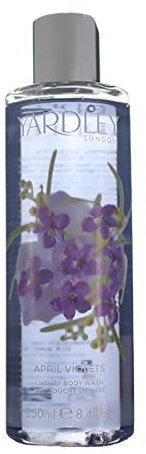 Yardley London April Violets Luxury Body Wash for Her, 250 ml (Pack of 1)