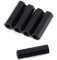 Akozon Nylon Schwarz Hex Spacer, 100Pcs M3 Innensechskant Gewinde Spacer Distanzbolzen Schwarz Nylon Sechskant Abstandsbolzen Muttern Sortiment mit Kunststoff-Box(M3*18)