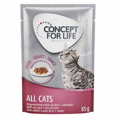 Concept for Life All Cats – in Soße (48 x 85 g)