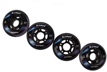 Instrike 4er Set Komet 82A Outdoor Profi Rolle für den gehobenen Anspruch (80 mm)
