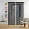 HSYLYM 2 String Door Curtain Window Decorations Room Divider Room Decorations Curtain for Window (Black 2 PCS, 35x79)