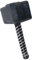 Rubies Offizieller Marvel Thor Love & Thunder Film, Mighty Thor Mjolnir Hammer