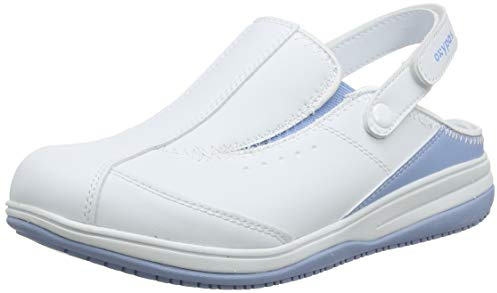 Oxypas Damen Iris Sicherheitsschuhe, Weiß
