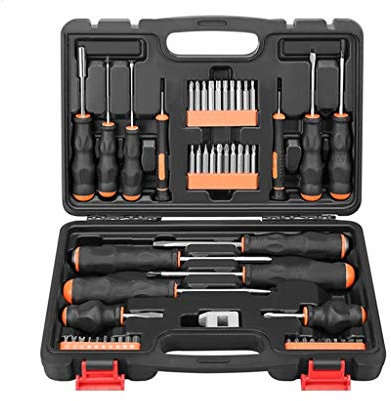 Juego de destornilladores 54 en 1 Parafusadeira Bit Kit Precisión Torx Hexagonal Destornillador Magnético Multitools Herramientas Mano