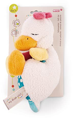 NICI Kuscheltier Gans Gilli schlafend 23cm