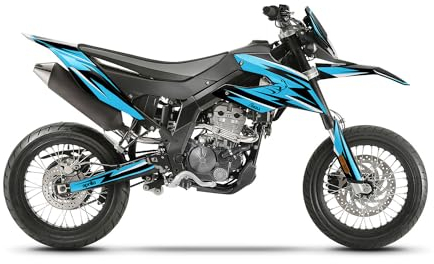 Arider Dekor (Aufkleber) für Aprilia SX 125 (2018-2023) | Flash Edition (Blau)