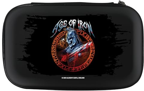 Officially Licensed Alchemy Darts Case Gothic Horror Design Storage Wallet (Age of Iron)