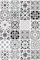 d-c-fix Möbel-Klebefolie Ornamental Tiles Fliesen-Optik PVC-frei 67,5 cm x 1,5 m - Möbelfolie selbstklebend Deko-Folie Küche Bad wasserfest Fliesenfolie Mosaik-Optik Vintage Kachel-Muster grau
