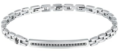 Maserati Herrenarmband aus Stahl, Zirkone, Ironic Kollektion JM224AVD41