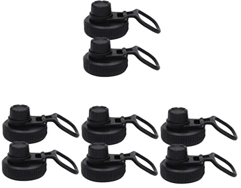 Yardwe 8pièces Couvercles De Bouteille Étanches pour Gourde à Large Ouverture Capuchons De Bouteille Réutilisables avec Joint pour Prévenir Les Fuites