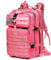 GUJOIN 50L Strapazierfähiger Nylon Wasserdichter Angeln Jagdrucksack Outdoor Militär Rucksäcke Taktische Sport Camping Wandertaschen (Pink)