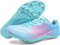 WHLWDH Zapatos para Correr para Hombres y Mujeres, Zapatos de Atletismo, Zapatos con Clavos para niños, competición de Pista para niños para Entrenar Carreras de Larga Distancia,Pink-40