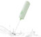 ELMWAY Electric Milk Frother – Handheld Battery Powered Foam Maker & Electric Whisk, Lightweight & Portable for Coffee, Lattes & Hot Chocolate, Easy to Use (2 AA Batteries Not Included) – Light Green