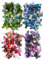 COMNICO 160 Stück Schmetterling Aufkleber Wasserdicht PET Kunstharz Dekorativ Bunt Schmetterling Sticker für Scrapbooking, Journaling, Planer, Laptops, DIY-Handbuch