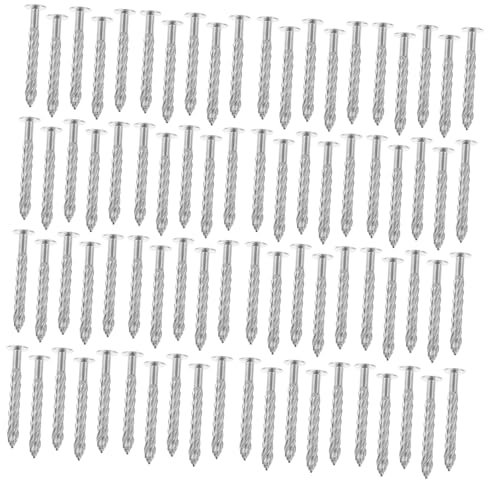 HAWILLOSCH 100pcs Expansion Threaded Nail Screw Nails for Carpet Threaded Screw for Floor Carpet Tacks for Stairs for Stairs Diy Hardware Household Accessory