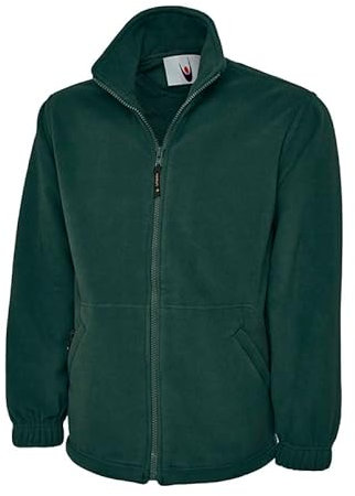 Classic Full Zip Fleece Jacket (Color - Bottle Green, Size - LR)
