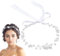 Accessoires pour cheveux - 1 pièce - Accessoire de cheveux pour femme - Pour fête d'anniversaire, première communion, mariage - Blanc