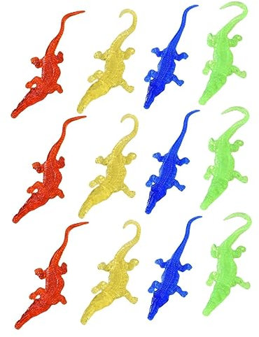 ERINGOGO 12stücke Portable Klebrige Spielzeuge Dehnbare Wandkrabbeltiere Für Junge Mädchen Tragbares Spielzeug Zum Stressabbau Mitgebsel Für Kindergeburtstage Zufällige Farben