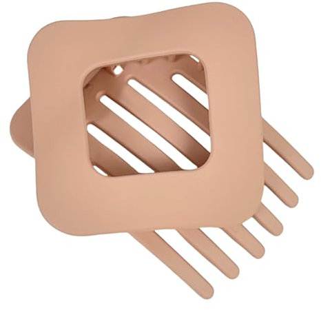 Pince à cheveux élégante et simple en forme de bec de canard coréen avec forte prise en main - Accessoire de coiffure tendance pour différentes coiffures