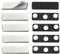 Magnetic Curtain Closure for Window, 40 * 13mm Blackout Blind Accessory with Adhesive Magnet Clips, DIY Badge Pin Holder, Window Blinds Curtain Closure for Bedroom and Office (10 Pairs)