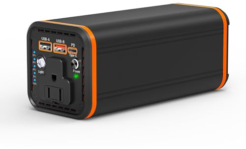 Portable Laptop station for 27000mAh 98Wh, Power Bank with AC Outlet 65W PD Fast Charging External Battery Pack, Mini Portable Power Station for MacBook Pro Dell HP Travel Camping Airline Approved