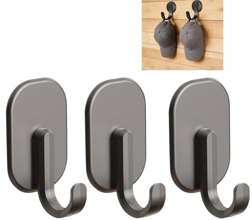 FangLai 3 PCS Magnetic Hooks for Refrigerator, Heavy Duty Strong Swivel Magnet Hook for Hanging, Magnets with Hook for Home, Office, Grill, Locker & Cruise Cabins, Easy to Use