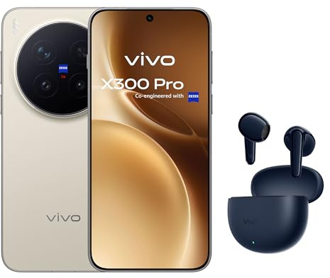 vivo X300 Pro 5G +Cuffie Wirless Buds Air3 | Fotocamera ZEISS 200MP | 16GB+512GB | Batteria 5440mAh | Display AMOLED 6,78 120Hz | IP68/IP69 | Android 16