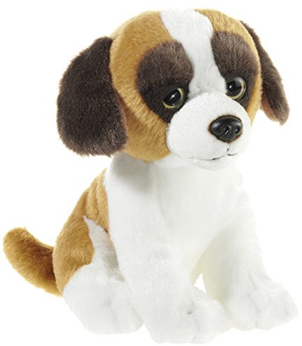 Heunec 278073 Bernard Plüschtier, Hund, 8 inches, Braun,weiß