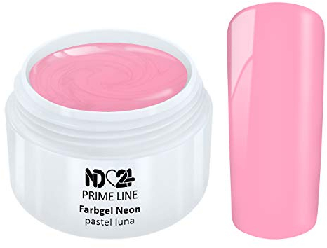 Prime Line - Uv Farbgel Neon Pastel Luna French Color Gel Pink - Made in Germany - 5ml