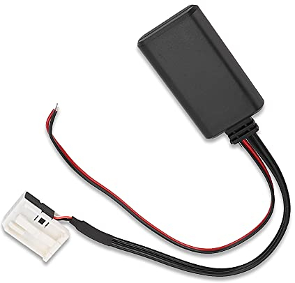 KIMISS Aux Kabeladapter, 12 Poliger Bluetooth Adapter für Aux Audiokabel