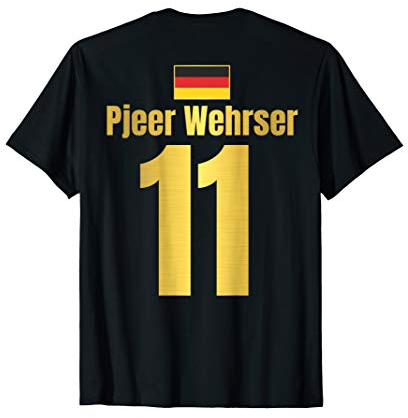 Kostüm Karneval & Fasching Deutschland Sauf Trikot Mallorca T-Shirt