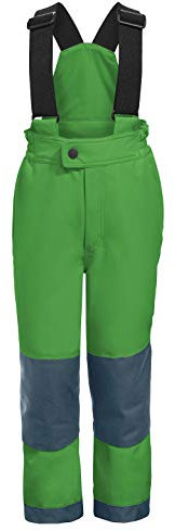 VAUDE Snow Cup Pants III Schneehose Kinder – warme Skihose Kinder wasserdicht, winddicht & atmungsaktiv, abriebfeste Schneehose Jungen & Mädchen mit anpassbarer Beinlänge – Größe: 104