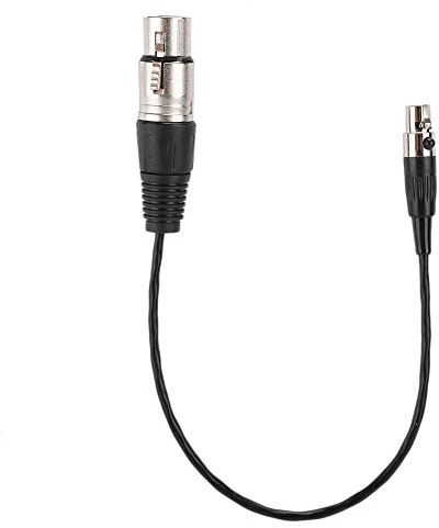 XLR 3Pin Buchse zu XLR 3Pin Buchse Audio Konverter Adapter, XLR Konverterkabel XLR Buchse zu XLR Buchse Mikrofonkabel, für Kameras/Spiegelreflexkameras
