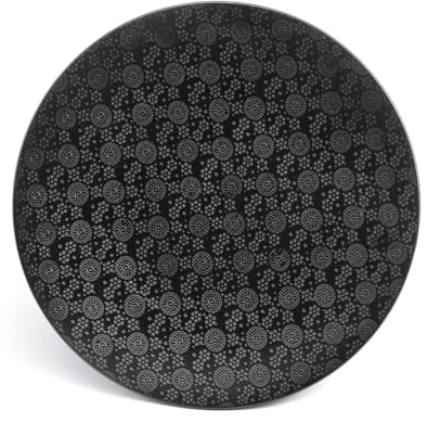 Médard de Noblat Black Japan - Set di 6 piatti piani