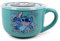 Silver Buffalo Lilo and Stitch Stay Weird Suppentasse aus Keramik mit belüftetem Kunststoffdeckel, 680 ml