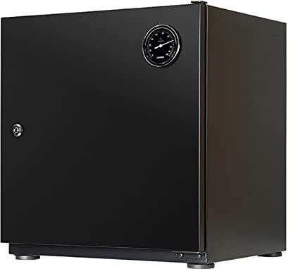 WLL-DP Camera Dehumidifier Box Moisture-Proof Drying Cabinet, Mute And Energy-Saving, Valuable Objects Electronic Equipment Storage,Black