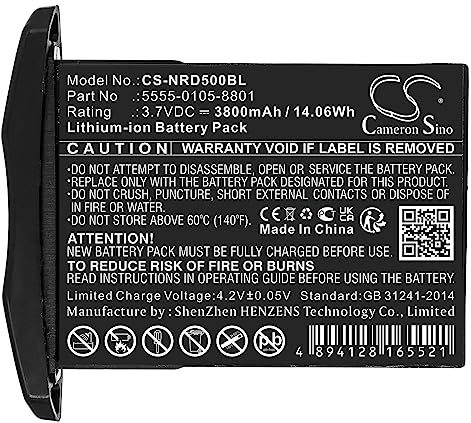 Cameron Sino Akku für NCR Orderman NCR Orderman 5 PN:NCR Orderman 5555-0105-8801 3800mAh / 14.06Wh