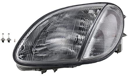 Johns, Scheinwerfer passend für Mercedes R170 / SLK 09/96-04/04 links + Leuchtmittel