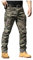 TOFOTL Pantalon Homme Cargo Multipoches Mode Travail Pantalon de Cuisine Casual Classique Pantalon Militaire Homme Coupe Droite Imprimé Léopard L