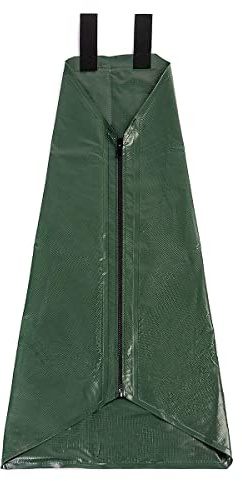 ys Bewässerung Bewässerungssack für Bäume Baumbewässerungssack Wassersack Baumsack Baumbeutel Bewässerungsbeutel ca. 75 l UV beständig grün (2er Set)
